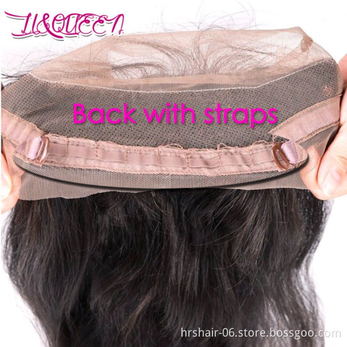 Hot Sale 360 Lace Frontal closure Pre Plucked With Baby Hair Chinese Straight Human Hair Closure Remy Hair Lace Front Closure